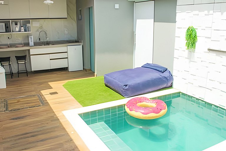 Villa Beija-Flor1: Suíte alexa e piscina privativa