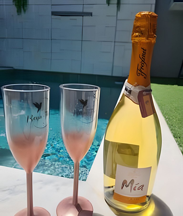 Villa Beija-Flor1: Suíte alexa e piscina privativa